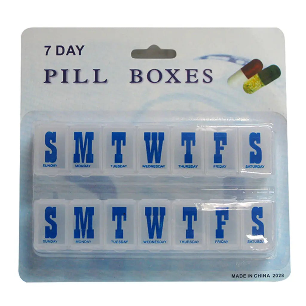 Pill Box 7 Days 2Pk K003193