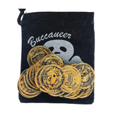 Pirate Gold Coins & Pouch A137192