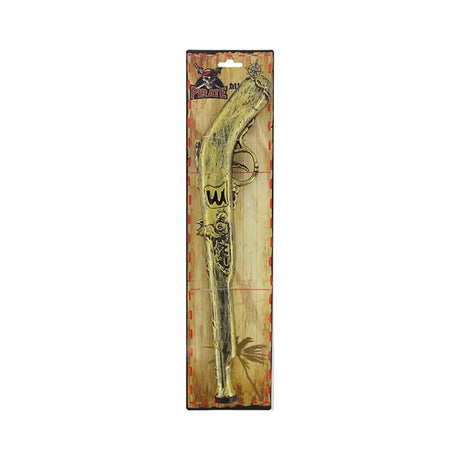 Pirate Gold Plastic Musket Gun A137239