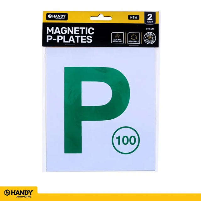 Plate P NSW Green Magnetic 2Pk 212439