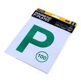 Plate P NSW Green Magnetic 2Pk 212439