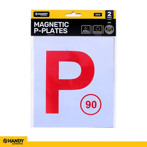 Plate P NSW Red Magnetic 2Pk 212422