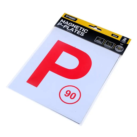 Plate P NSW Red Magnetic 2Pk 212422