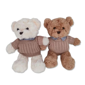 Plush Bear In Knitwear 25cm K182720