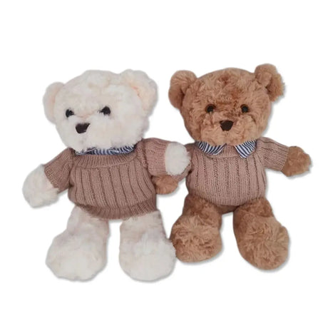 Plush Bear In Knitwear 25cm K182720
