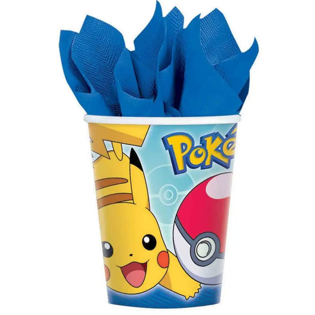 Pokemon Classic Paper Cups 266ml 8Pk 88856816
