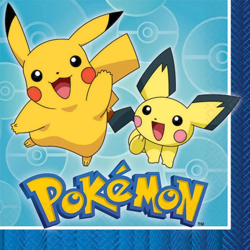 Pokemon Core Lunch Napkins 16Pk 511859