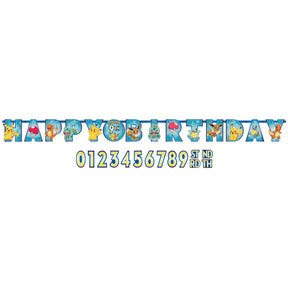 Pokemon Jumbo Add-An-Age Letter Banner 122408