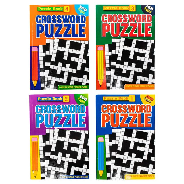 Puzzle Book Crossword A5 160Pg 211388