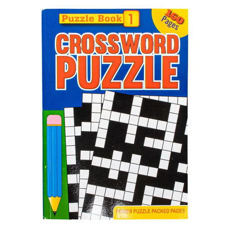 Puzzle Book Crossword A5 160Pg 211388