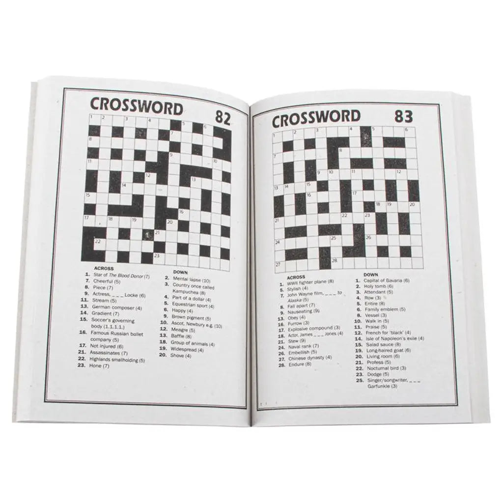 Puzzle Book Crossword A5 160Pg 211388