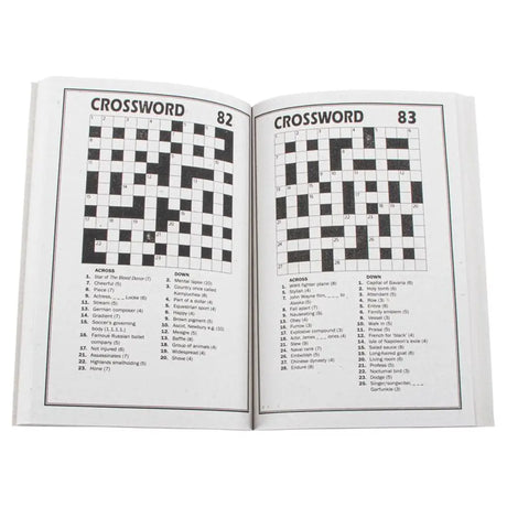 Puzzle Book Crossword A5 160Pg 211388