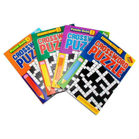 Puzzle Book Crossword A5 160Pg 211388