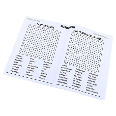 Puzzle Book Wordsearch Australian Theme 270x195mm 48Pg 289974