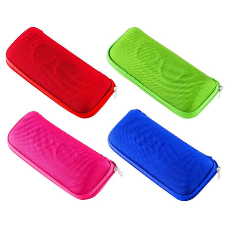 Reading Glasses Case Set 3Pk Hard Case, Cleaning Cloth, Neck Strap Assorted 270163