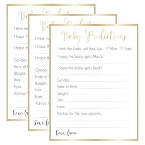 Ready To Pop Baby Predictions Game Sheets 8Pk 9911410