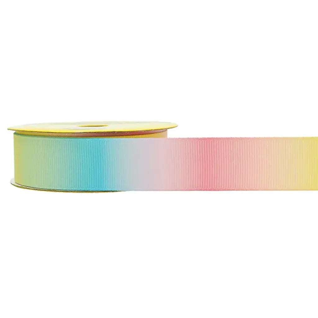 Ribbon Grosgrain Pastel Ombre 22mmX3m VCGGOMB22