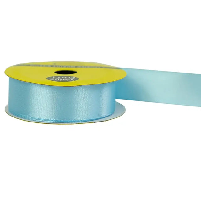 Ribbon Polyester Satin Baby Blue 22mmX3m VN22BB