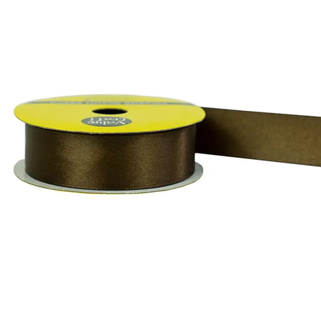 Ribbon Polyester Satin Chocolate 22mmX3m VN22CH