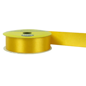 Ribbon Polyester Satin Gold 22mmX3m VN22GD