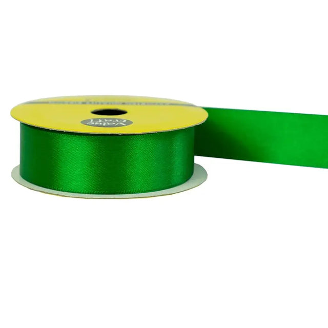 Ribbon Polyester Satin Green 22mmX3m VN22GRN