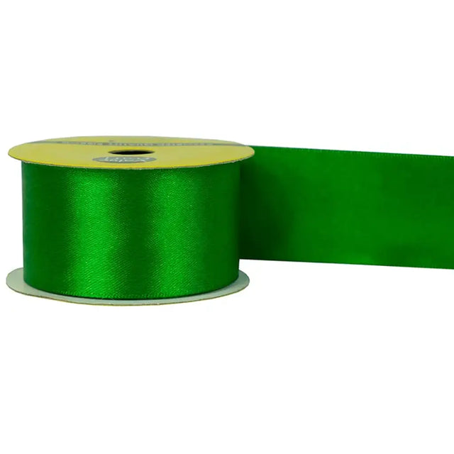 Ribbon Polyester Satin Green 38mmX3m VN38GRN
