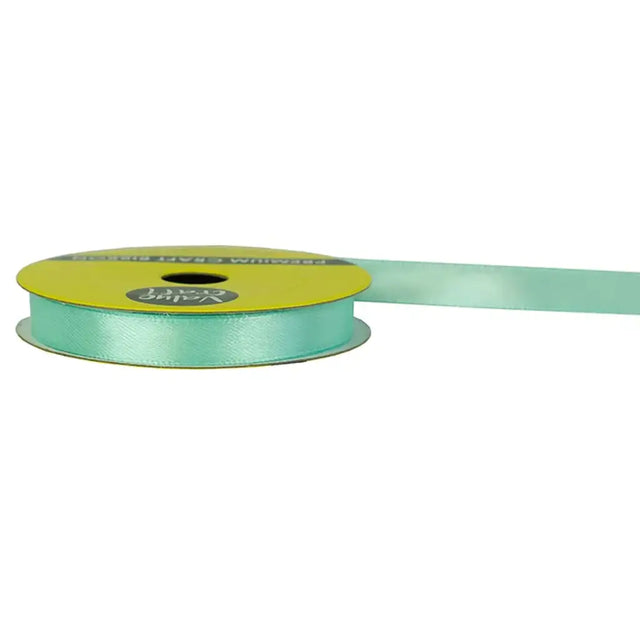 Ribbon Polyester Satin Mint 10mmX10m VN10MINT