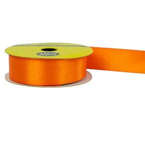 Ribbon Polyester Satin Orange 22mmX3m VN22OR