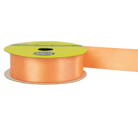Ribbon Polyester Satin Peach 22mmX3m VN22PCH