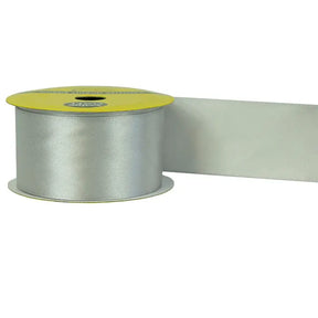 Ribbon Polyester Satin Silver 38mmX3m VCRNSSV