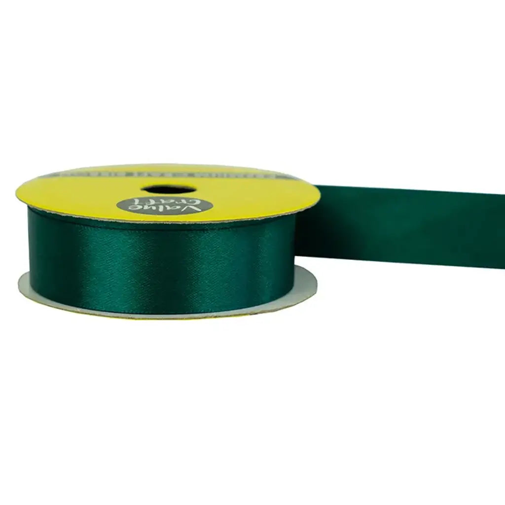 Ribbon Polyester Satin Teal 22mmX3m VN22TEAL