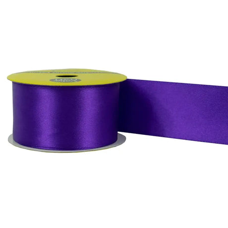 Ribbon Polyester Satin Viv Purple 38mmX3m VCRNSVPP