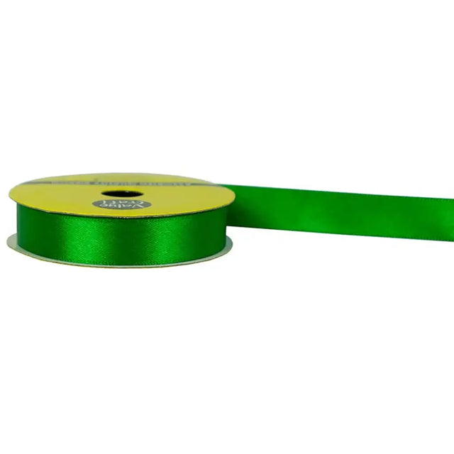 Ribbon Satin Green 15mmX6m VN15XGR