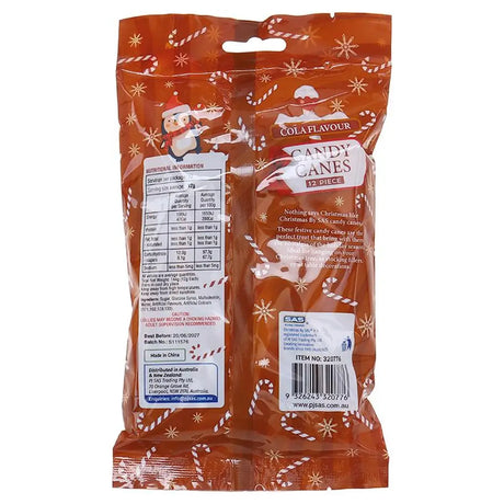 SAS Candy Cane Cola 12g 12Pk 320776