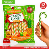 SAS Candy Cane Fruity Assorted Flavours 12g 12Pk 265473