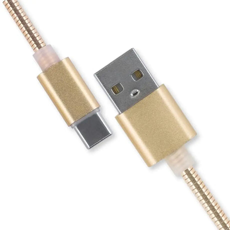 SAS Charge & Sync USB A to Type C Metal Cable Assorted 1m 277841
