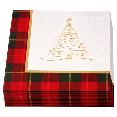 SAS Christmas Paper Napkins 33x33cm 30Pk 265206