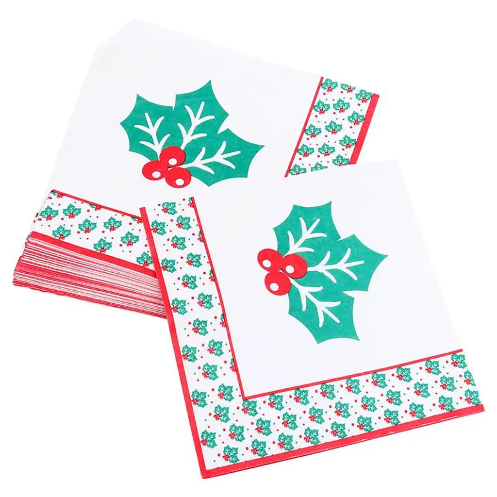 SAS Christmas Paper Napkins 33x33cm 30Pk 321926