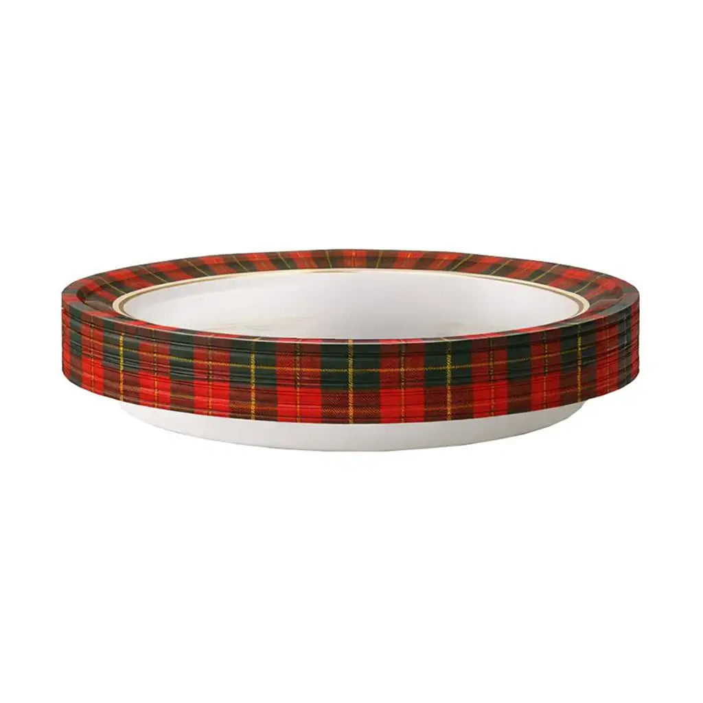 SAS Christmas Paper Plates Round 17cm 30Pk 265183