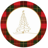 SAS Christmas Paper Plates Round 25cm 30Pk 265176