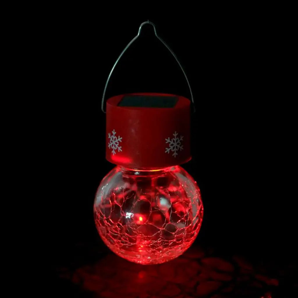 SAS Decorative Light Solar Hanging Ball 1LED Multi Colour 5.5x8cm 183890