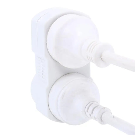 SAS Double Vertical Adaptor 240V 10A 2400W White 45075