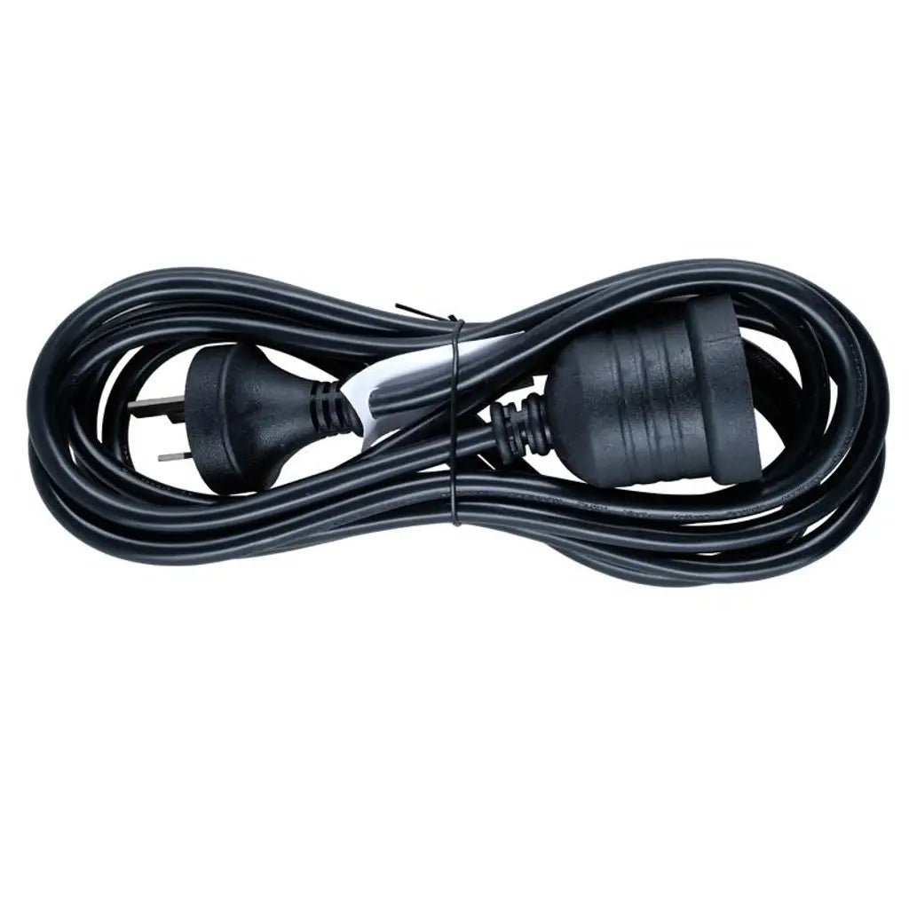 SAS Extension Lead Black 240V 10A Max Load 2400W 3m 274383