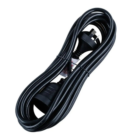 SAS Extension Lead Black 240V 10A Max Load 2400W 5m 274369