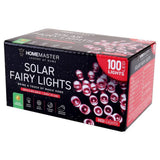 SAS Fairy Light Solar 100LED Red 7.5m 224272