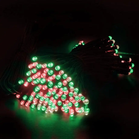 SAS Fairy Light Solar 200LED Red & Green 13.5m 321285