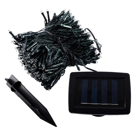SAS Fairy Light Solar 400LED Cool White 25.5m 321162