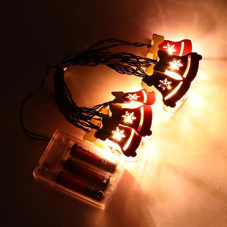 SAS Fairy String Light Battery Operated 10LED Warm White S2 2.1m 285457