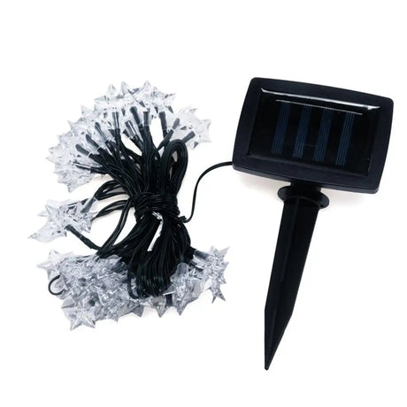 SAS Fairy String Light Solar Star 50LED Multi Colour 6.5m 275540