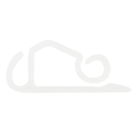 SAS Gutter Hooks Clear 5x2cm 50Pk 175574